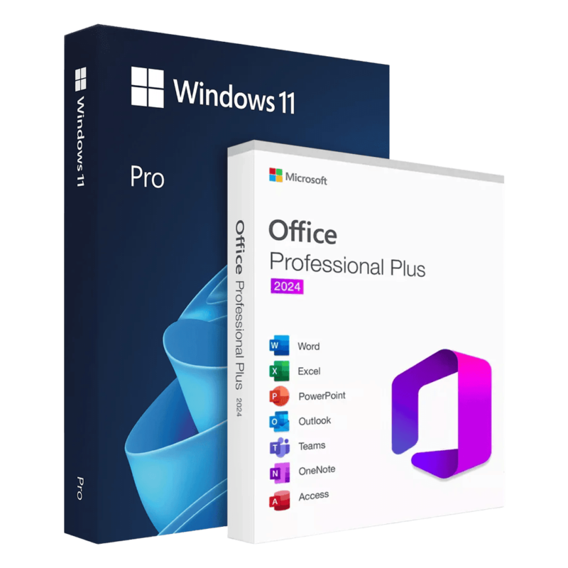 Pachet Windows 11 Pro si Office Pro Plus 2024 – Activare Online
